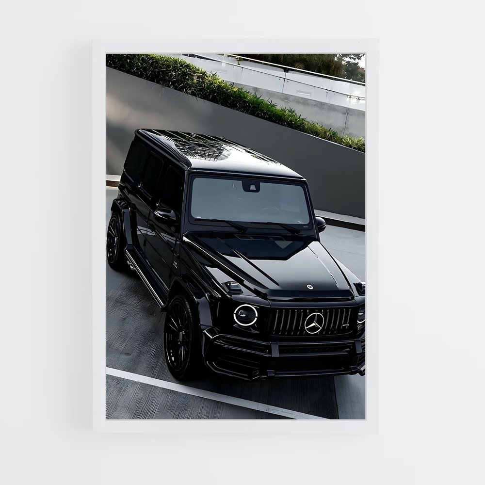 Poster G63 Noir Élégance – affiche Mercedes (vue 3)